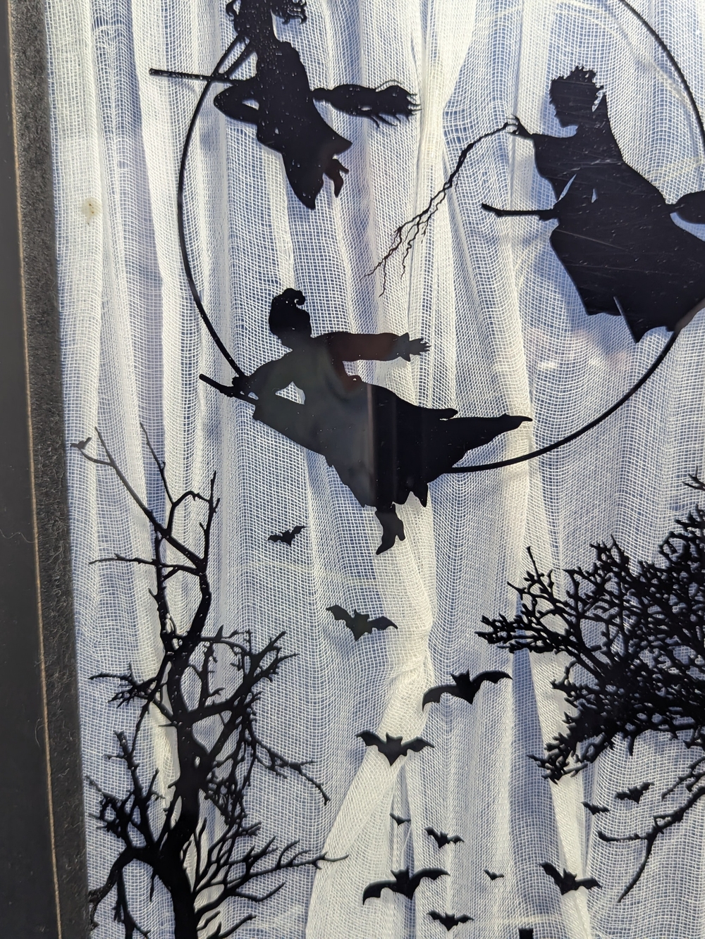 Disney Hocus Pocus Black Witch Silhouette Wall Decor - Picture 4 of 14